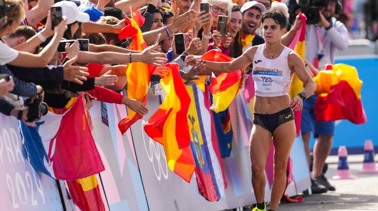 <i>La granadina María Pérez fue oro y plata en los Juegos Olímpicos de París 2024. / Europa Press.</i>