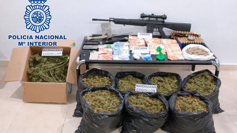 Cuatro detenidos al desmantelar en Úbeda un grupo dedicado a la elaboración y distribución de droga