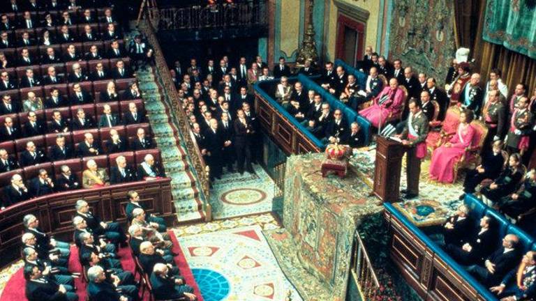 Proclamación de Juan Carlos de Borbón como Rey de España. / Europa Press.