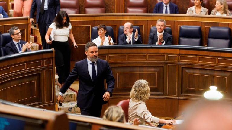 Vox abandona el Congreso cuando hablaba en gallego un diputado del PSOE