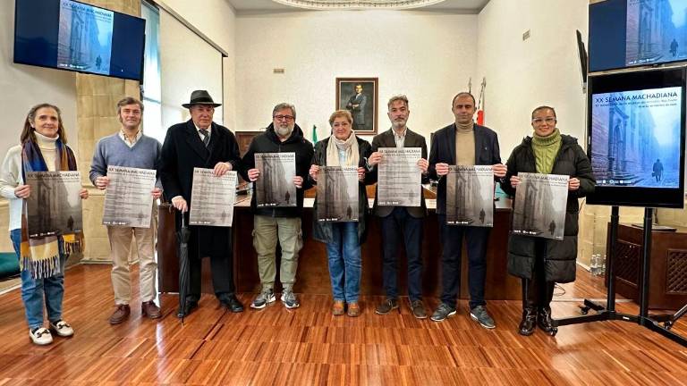 Presentación de la XX Semana Machadiana en Baeza. / Ayuntamiento.