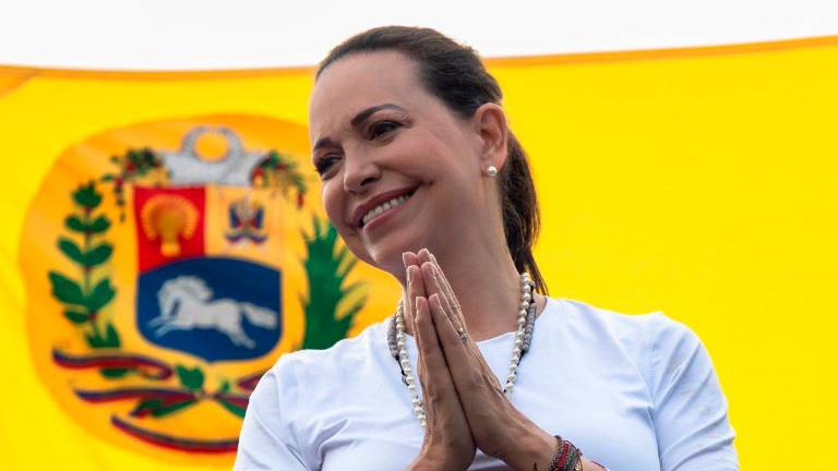 La opositora venezolana María Corina Machado, premio Nobel de la Paz 2025
