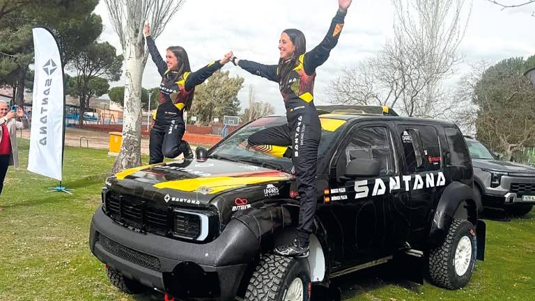 Santana vuelve a competir en un rally nacional junto a su 4x4