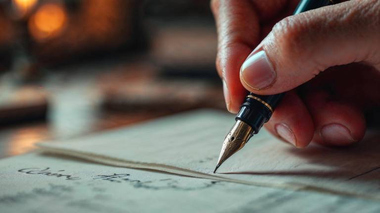 Irresistible encanto de escribir