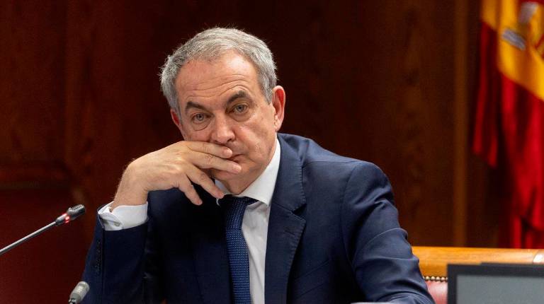 <i>El expresidente del Gobierno José Luis Rodríguez Zapatero. Archivo. / Eduardo Parra / Europa Press.</i>