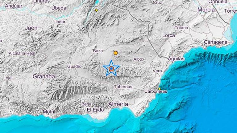 Un terremoto se siente en el sur de la provincia