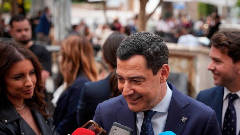 Pasa a disposición judicial el detenido en Cabra tras increpar a Juanma Moreno y oponer resistencia