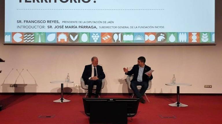 Paco Reyes defiende el potencial del sector agroalimentario en Jaén, con el protagonismo del aove