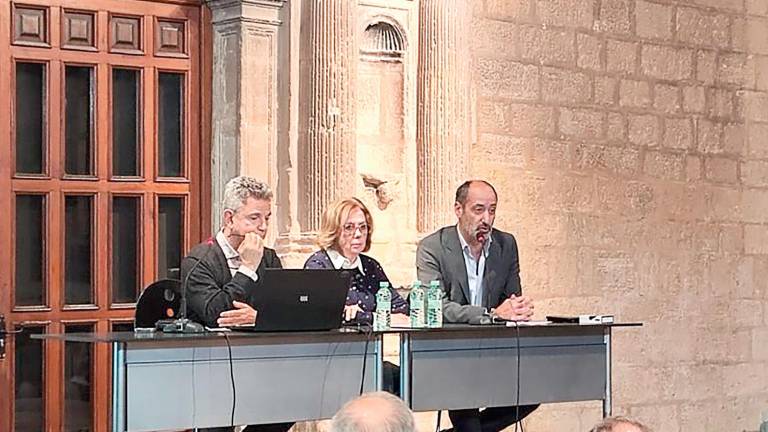 Juan Blanquez Pérez, Santi Mozas y Carlos Javier Fernández. / Ana Lechuga.