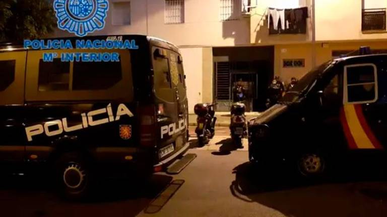 La Policía Nacional, recibida a tiros por los narcos, incauta 4,5