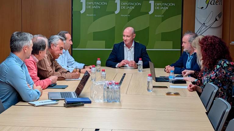 <i>Reunión preparatoria XII Simposio del Agua de Andalucía. / Diputación de Jaén. </i>