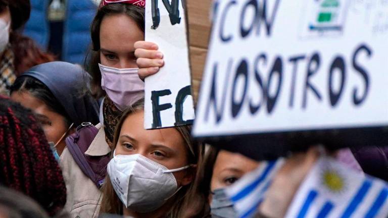 La juventud toma las calles de Glasgow para exigir una acción real ...
