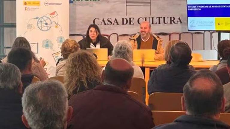 La oficina itinerante de la Subdelegación sobre ayudas por el temporal supera las 100 actuaciones