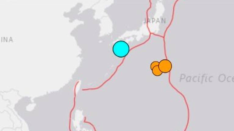 Japón activa el aviso de tsunami por un terremoto de magnitud 6,9