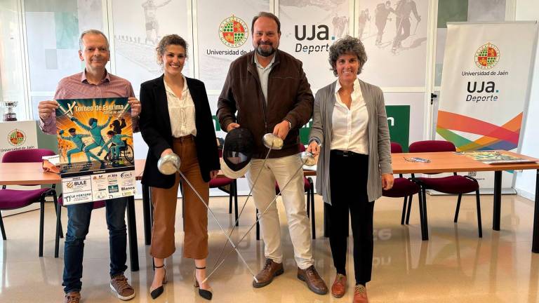 La UJA acogerá el X Torneo de Esgrima “Ciudad de Jaén” el 3 y 4 de mayo