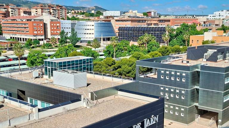 <i>Campus Las Lagunillas de la Universidad de Jaén. / UJA.</i>