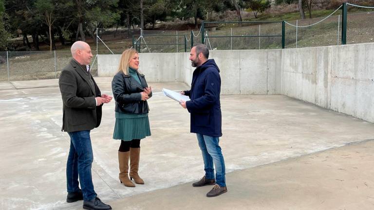 Santiago de Calatrava cuenta con un nuevo punto de acopio para residuos de la construcción