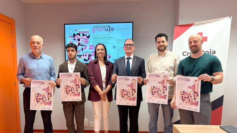 <i>Presentación del concierto solidario “GranUJA”. / UJA.</i>