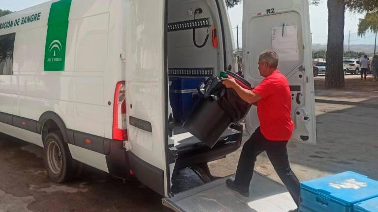 El Centro de Transfusión de Jaén organiza 42 colectas de sangre por la provincia para julio