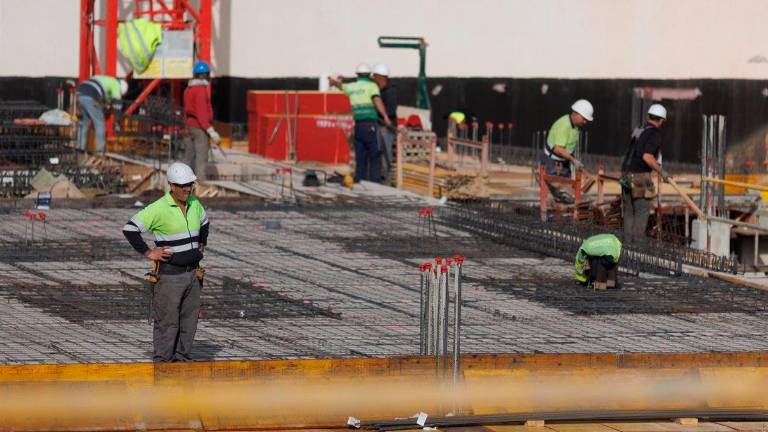 Obreros de la construcción. Archivo. / Eduardo Parra / Europa Press.