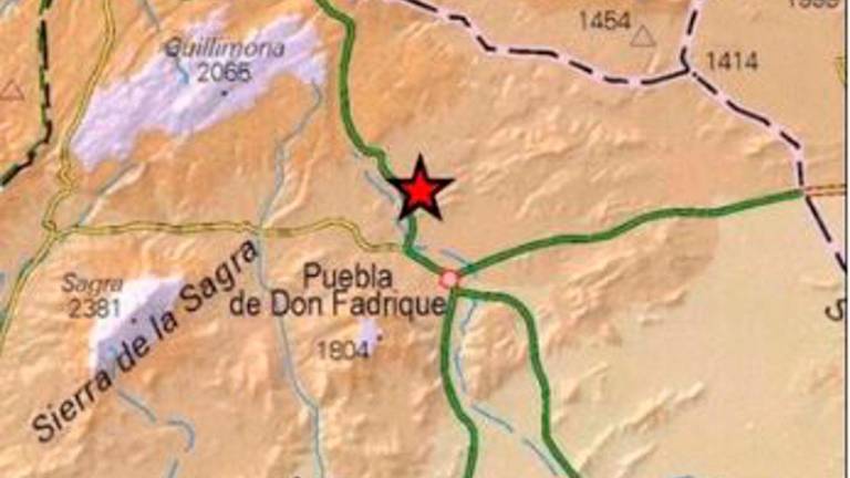 Seísmo de magnitud 3,7 con epicentro en Puebla de Don Fadrique, en Granada (Granada)