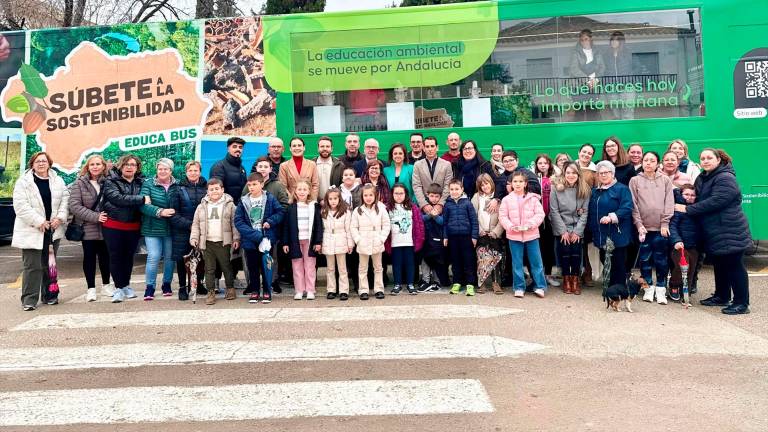 Garcíez, primera parada del “EducaBus” de la Junta de Andalucía