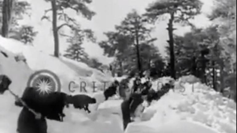 La gran nevada de los 50 en la Sierra de Segura tuvo alcance internacional
