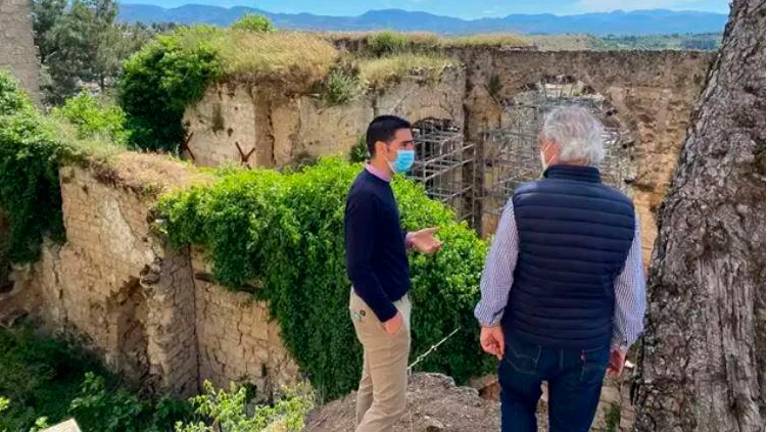 Turespaña visita la parcela destinada al futuro Parador de Turismo de Alcalá la Real