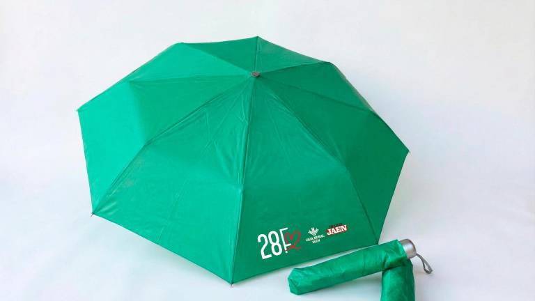 Hoy, gratis con Diario JAÉN, un paraguas verde esperanza, el color de la provincia