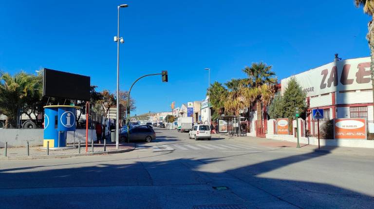 <i>Una calle del Polígono Inudstrial de Los Olivares, en imagen de archivo. / Europa Press.</i>