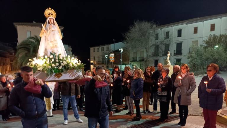 La Virgen del Rosario y la Candelaria iluminan Noalejo