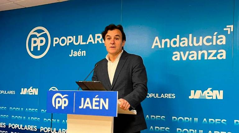 <i>El portavoz del PP de Jaén, Agustín González. Archivo. / PP.</i>