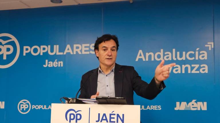<i>El portavoz del PP en el Ayuntamiento de Jaén, Agustín González.</i>
