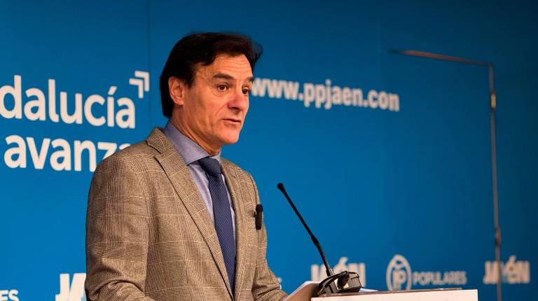 <i>El portavoz del Grupo Popular, Agustín González. / PP Jaén.</i>