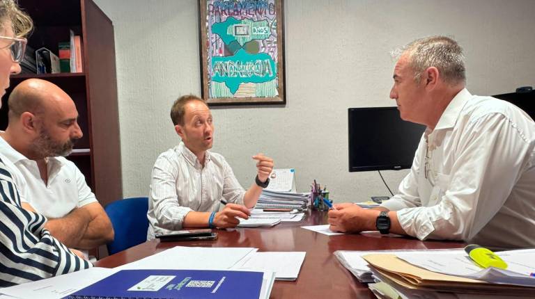 <i>Visita institucional de Erik Dominguez a Guarromán. / Junta de Andalucía. </i>