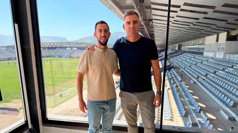 <i>Álvaro Merelo y Fran Anera. / Real Jaén. </i>