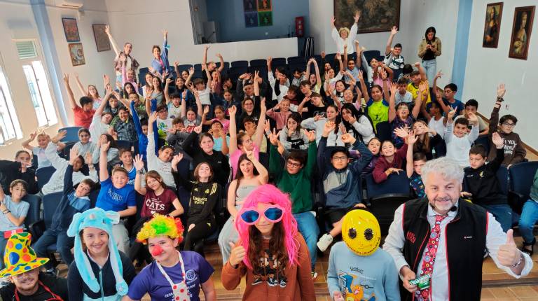 <i>Los chavales del Colegio Manuel Andújar se lo pasaron en grande disfrazándose para descubrir que, definitivamente, sin vergüenza se pasa muchísimo mejor.</i>