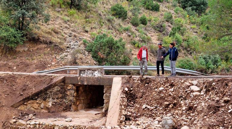 <i>La delegada territorial Ana Mata visita la zona. / Junta de Andalucía.</i>