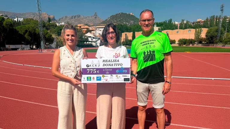 <i> Beatriz López, Inés Padilla y Juan José Amate. / Ayuntamiento de Jaén.</i>