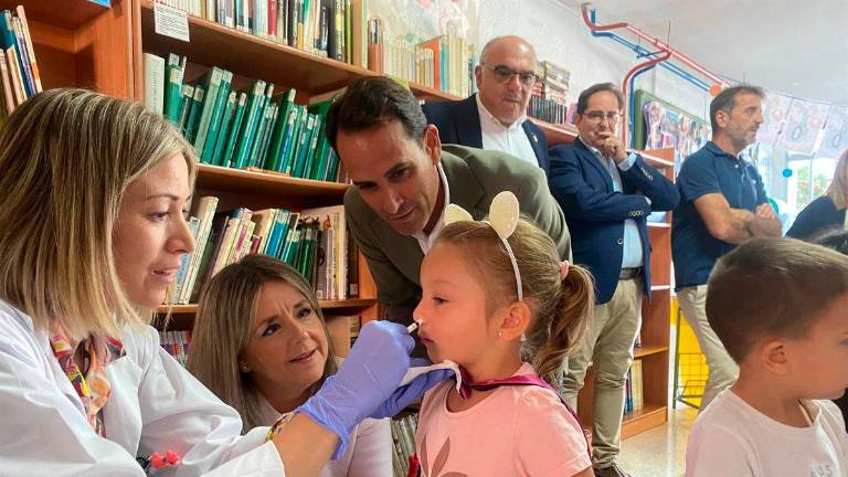 Más de 5.500 niños jiennenses se vacunarán contra la gripe en esta campaña