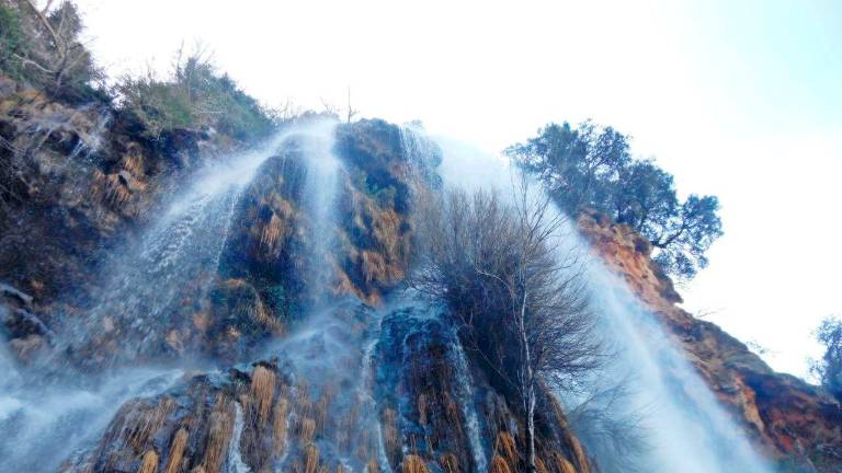Unas vistas privilegiadas de la Cascada de la Palomera