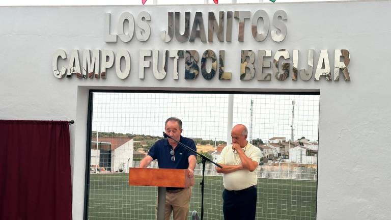 El Campo Municipal de Begíjar pasa a llamarse “Los Juanitos”