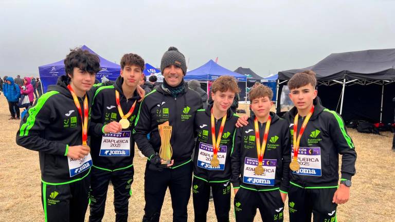 El Unicaja ofrece su mejor imagen en el Campeonato de España de Campo a Través