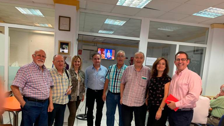 Visita oficial al barrio de La Alcantarilla