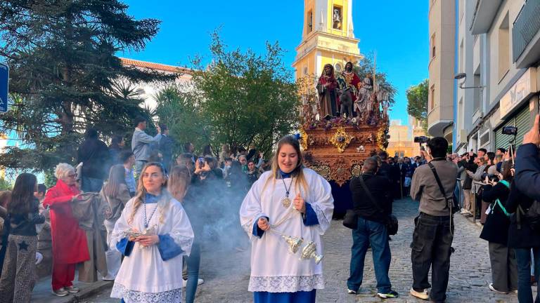 La Borriquilla continúa desfilando por las calles de Jaén