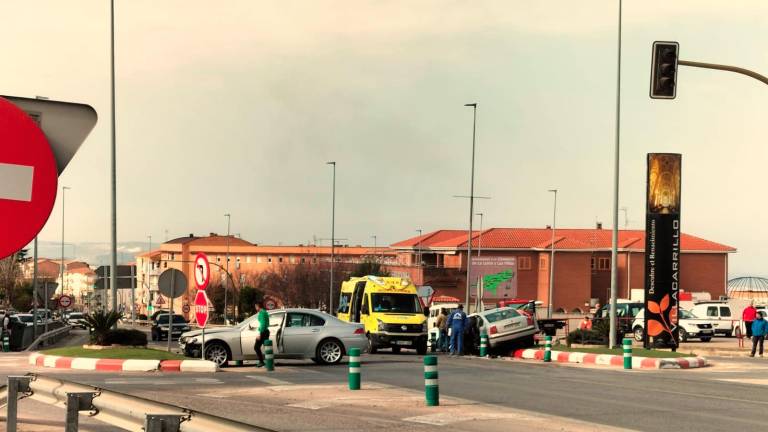 Una colisión en Villacarrillo se salda con dos heridos