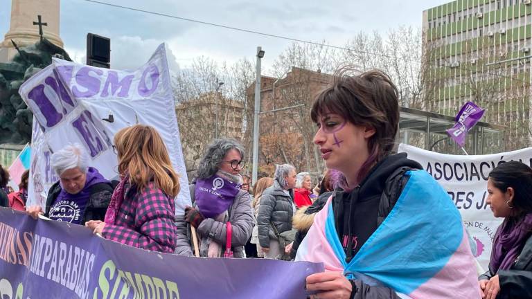 La lluvia no pudo con la lucha de las mujeres el pasado 8-M, aquí el resumen