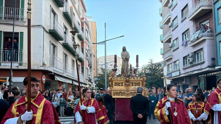 La Vera Cruz se luce en el camino de vuelta a San Ildefonso