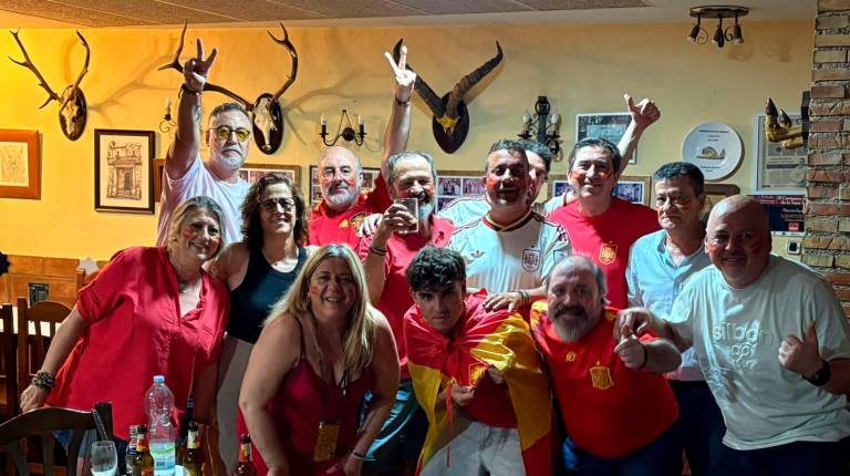 Fotogalería: Jaén se convierte en una fiesta para celebrar el triunfo de la selección