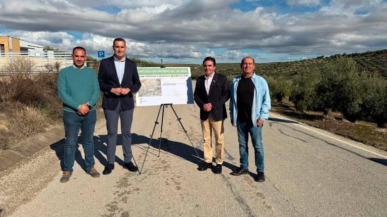 Inversión millonaria para mejorar la carretera que conecta Porcuna y Arjonilla